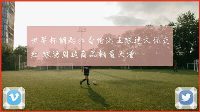 世界杯钥匙扣哥伦比亚球迷文化走红 球场周边商品销量大增