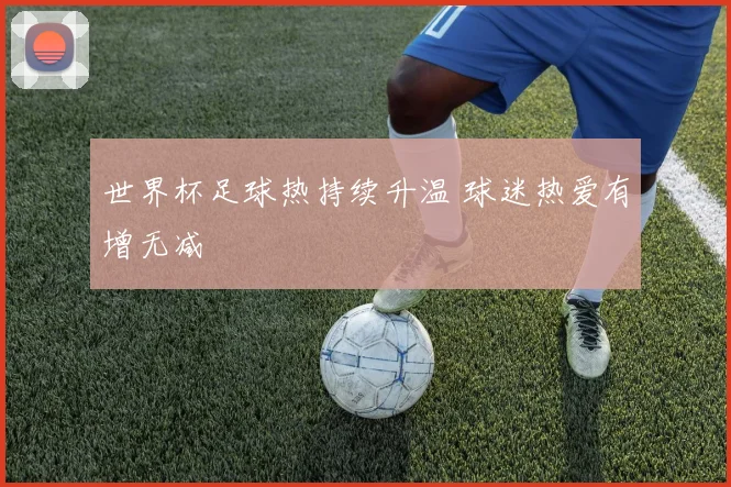 世界杯足球热持续升温 球迷热爱有增无减